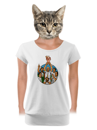 dámske tričko s lemom