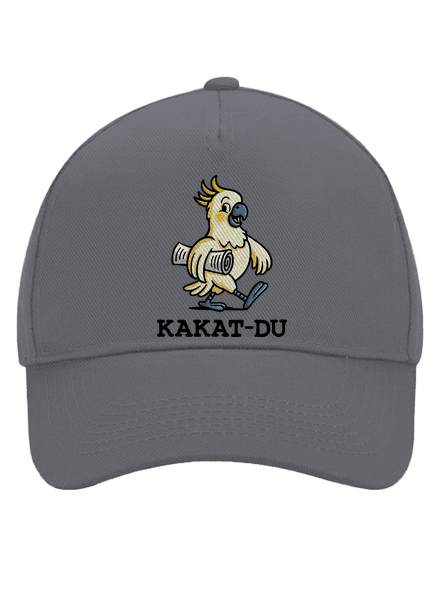 Kakat-du šiltovka baseballka Graphite grey