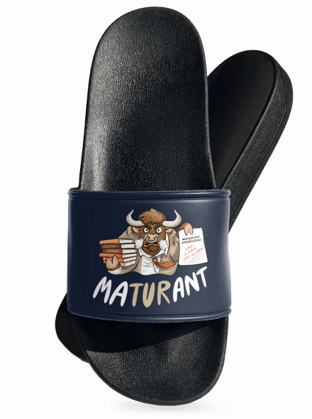 Tur maturant šľapky Navy