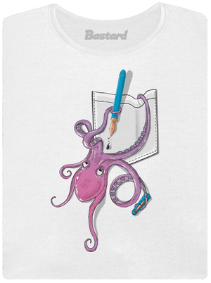 Jednoducho miluje atrament dámske tričko prémium White