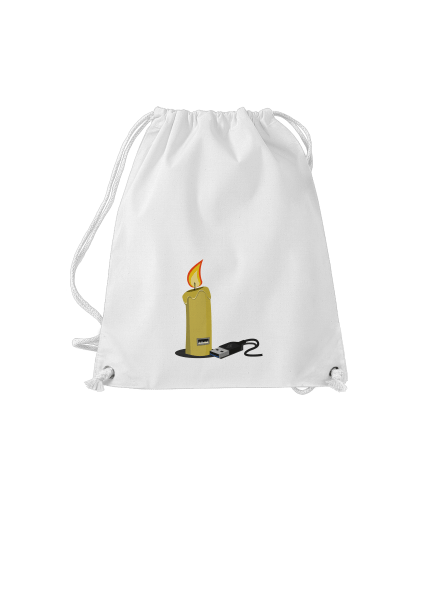 USB sviečka vak White