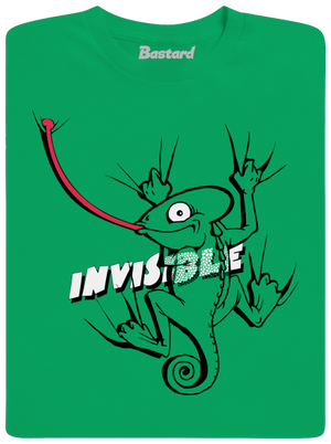 Invisible chameleon pánske tričko Kelly Green