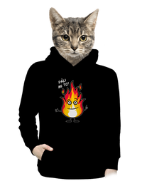 dámska mikina klokanka