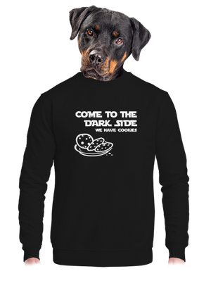 unisex mikina bez kapucne