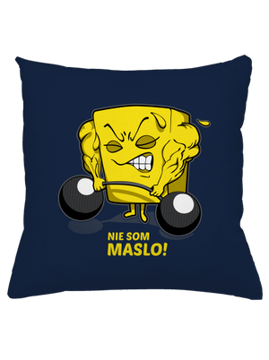 Nie som maslo vankúš Dark Navy