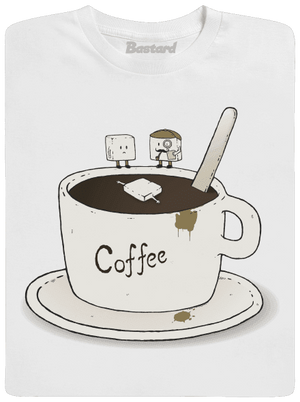 Kto zabil cukrík? pánske dlhý rukáv White