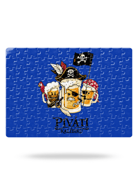 Piváti z Karibiku puzzle White
