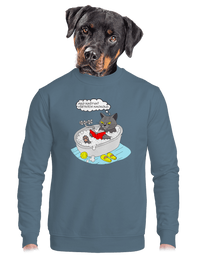 unisex mikina bez kapucne