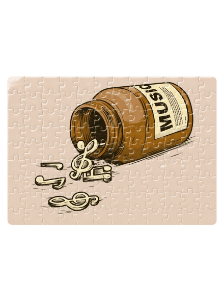 Music Pills puzzle White