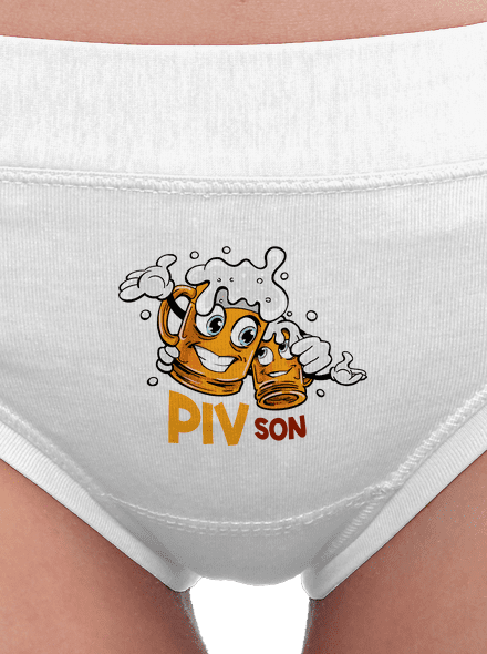 Pivson dámske nohavičky White