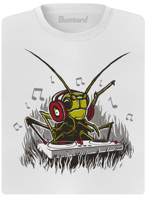 DJ Cvrček dámske športové tričko White