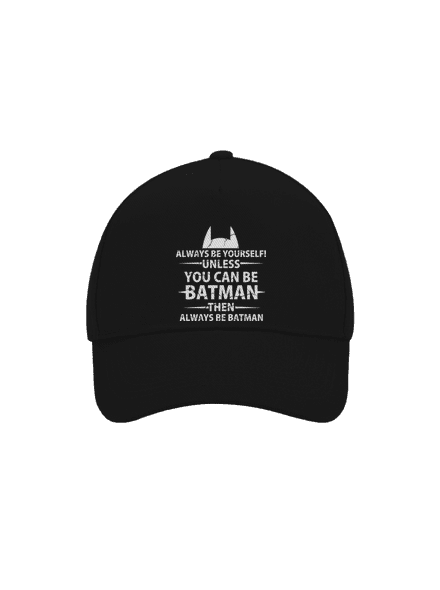 Batman šiltovka baseballka Black