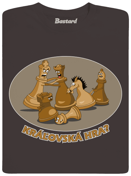 Kráľovská hra pánske dlhý rukáv Bear Brown