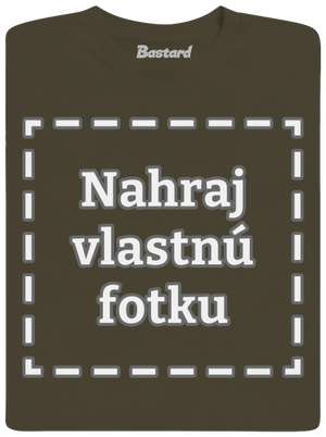 Vlastná potlač pánske tričko Urban Khaki