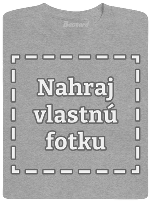 Vlastná potlač pánske tričko Sport Grey