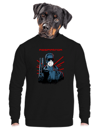 unisex mikina bez kapucne