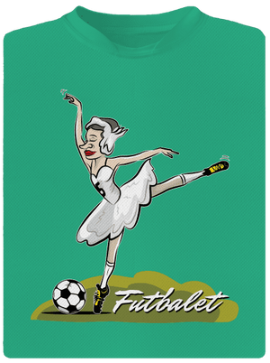 Futbalet pánske športové tričko Mint Mal