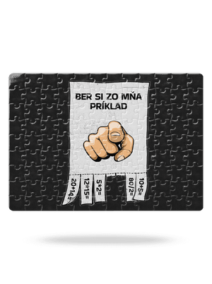 Ber si zo mňa príklad puzzle White