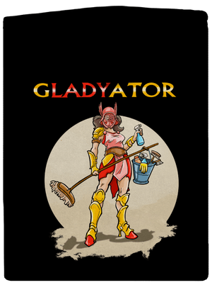 Gladyator dámska mikina na zips Black