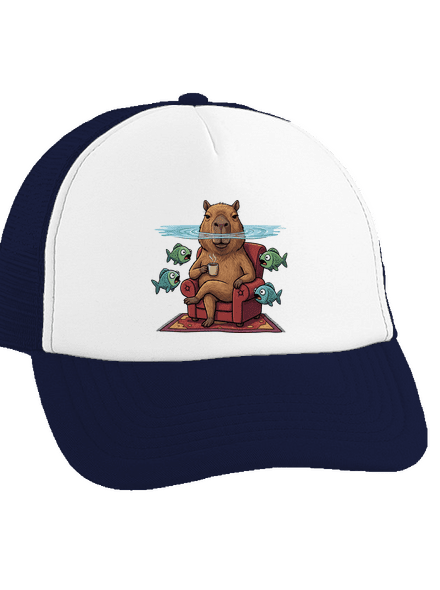 Potopený v pohode šiltovka truckerka French Navy cap