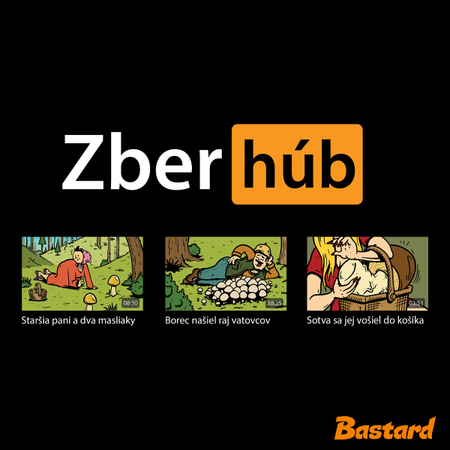 Zber húb