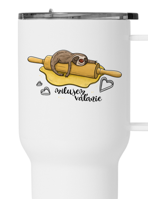 Milujem váľanie termohrnček White