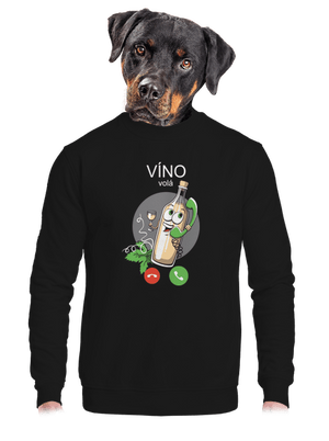 unisex mikina bez kapucne