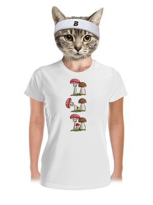 Z hubárskej kroniky dámske športové tričko White