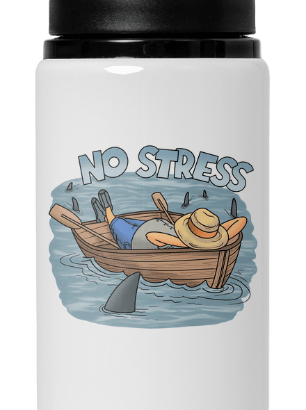 No stress flaša na vodu White