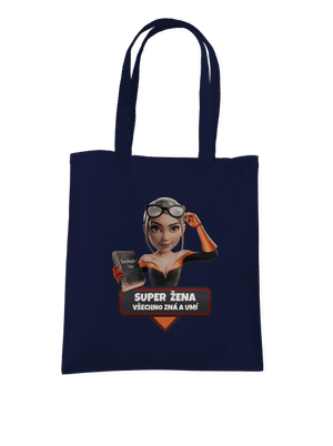 Super mama taška French Navy