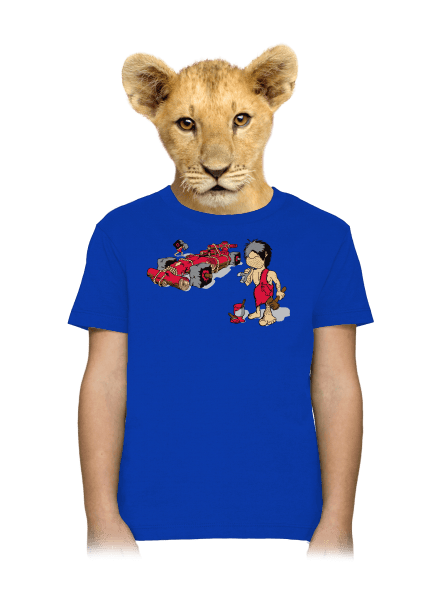 Formule detské tričko Royal Blue