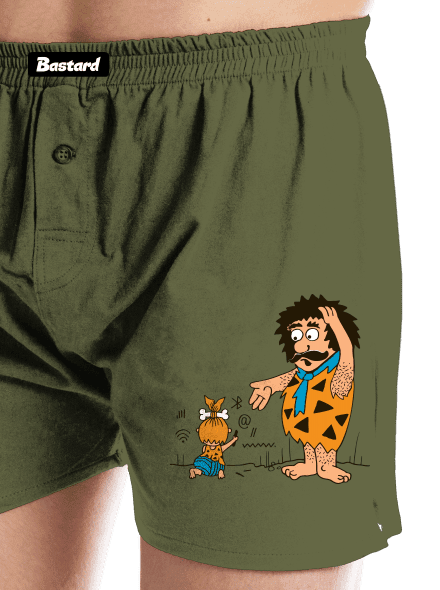 Pokrok nezastavíš pánske trenky Khaki