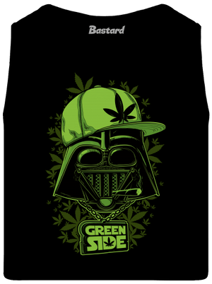 Green Side pánske tielko Black