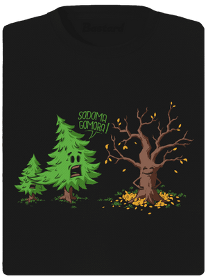 Sodoma Gomora dámske športové tričko Black