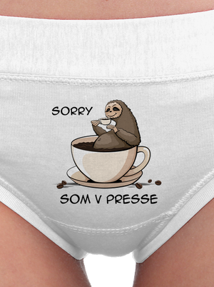 V presse dámske nohavičky White