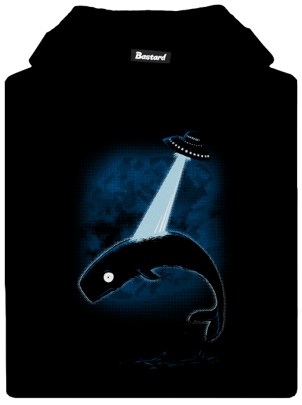 Big Fish detská mikina klokanka Black