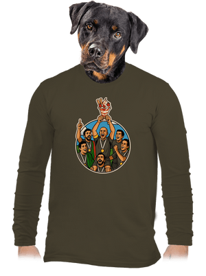 Pohár pánske dlhý rukáv Urban Khaki