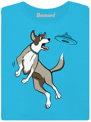 Lietajúci tanier dámske tričko Blue Atol