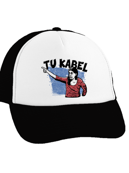 Tukabel šiltovka truckerka Black cap