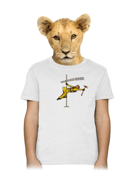 Pole Dance by Dežik detské tričko White