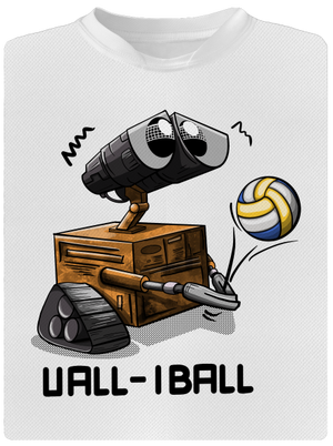 Vall-iball pánske športové tričko White