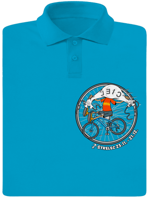 Cyklistický horoskop: Strelec pánska polokošeľa Blue Atol