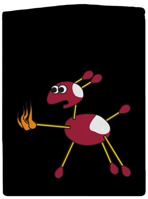 Gaštany pánska mikina na zips Black