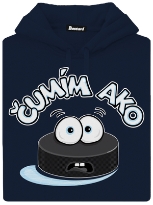 Čumím ako puk pánska mikina klokanka Navy