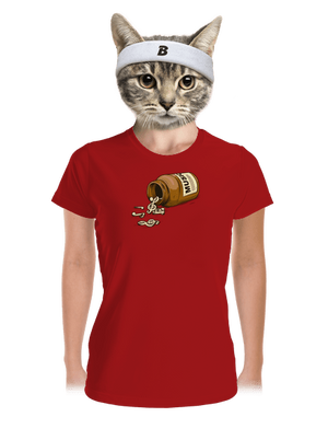 Music Pills dámske športové tričko Red Mal