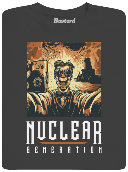 Nuclear generation pánske dlhý rukáv Dark Grey