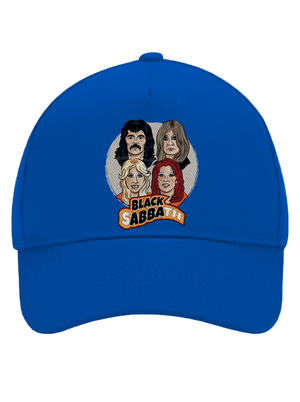 Black Abba šiltovka baseballka Bright Royal