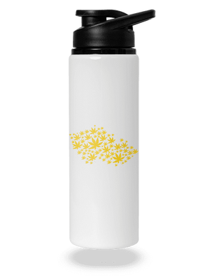 Ganja Country flaša na vodu White