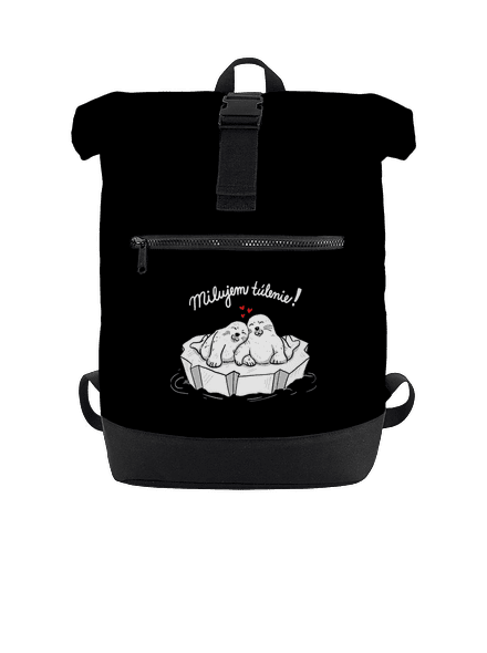 Milujem túlenie batoh Black