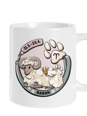 Psí horoskop: Baran klasický hrnček White